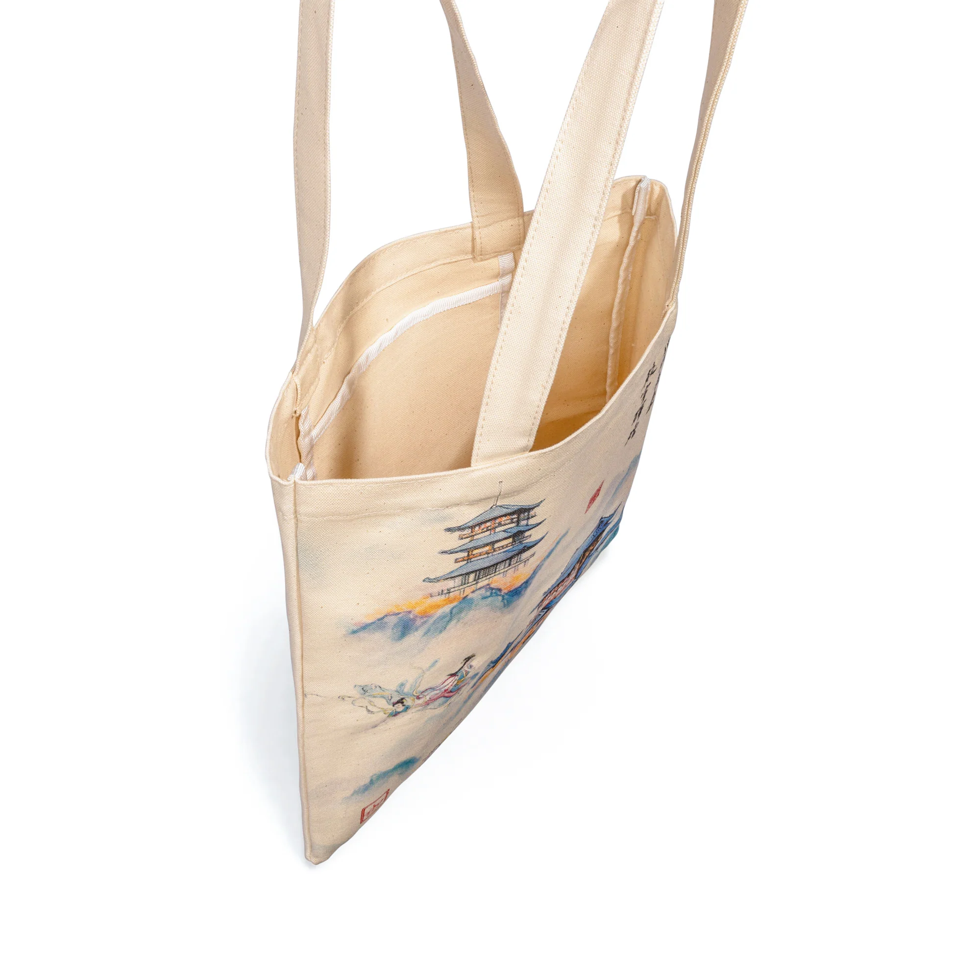 A Realm of Heavenly Wonders Canvas Bag - Image 2