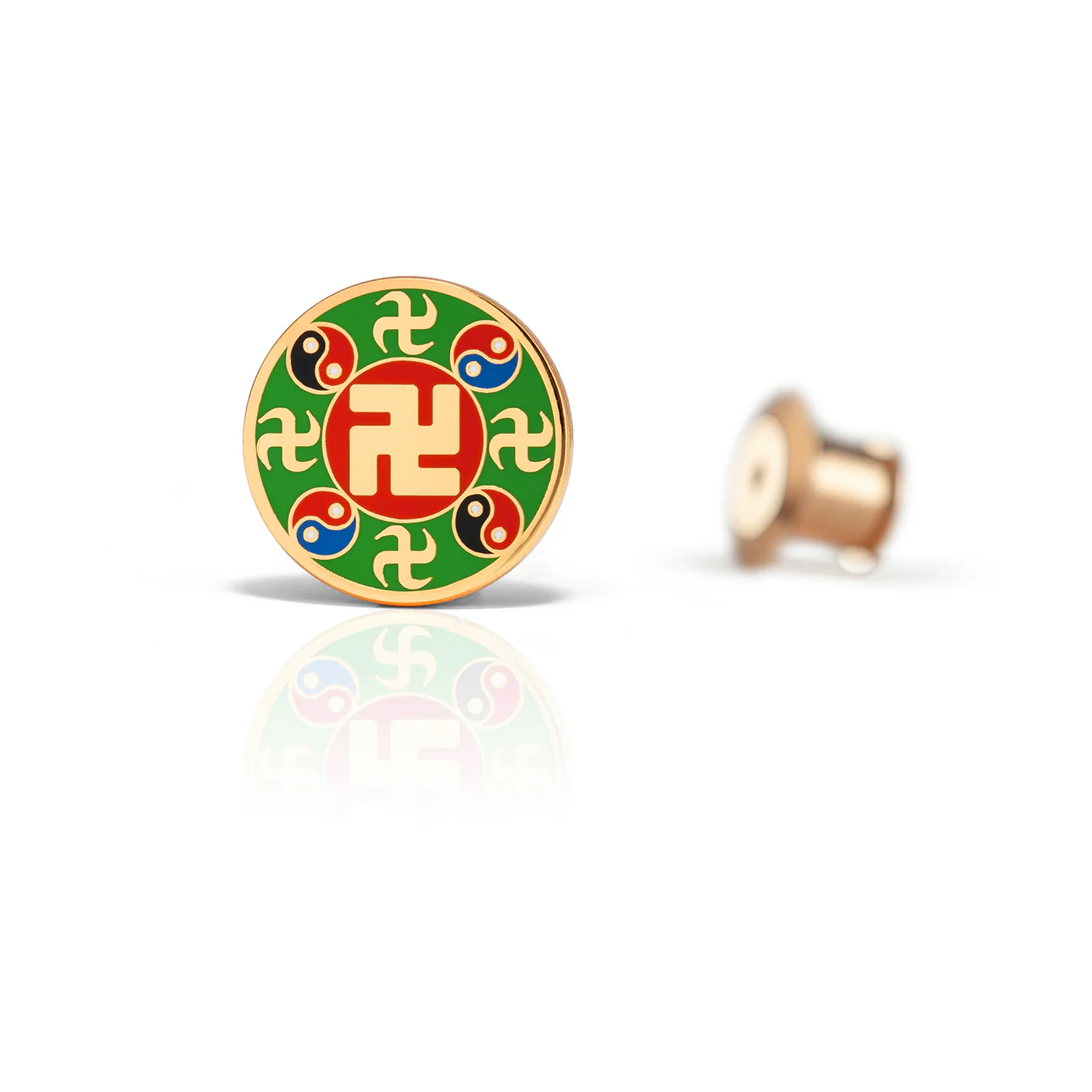 Falun Pin - Green