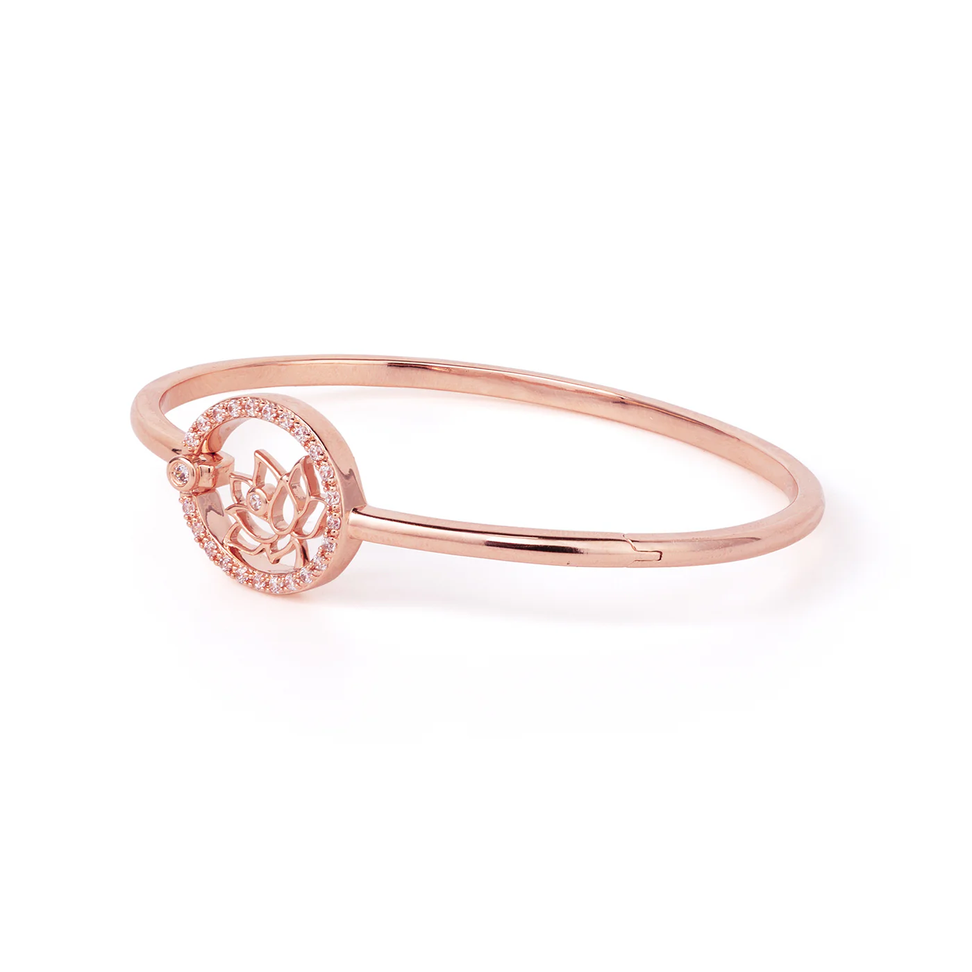 Lotus Fairies Bangle Rose Gold - Image 2