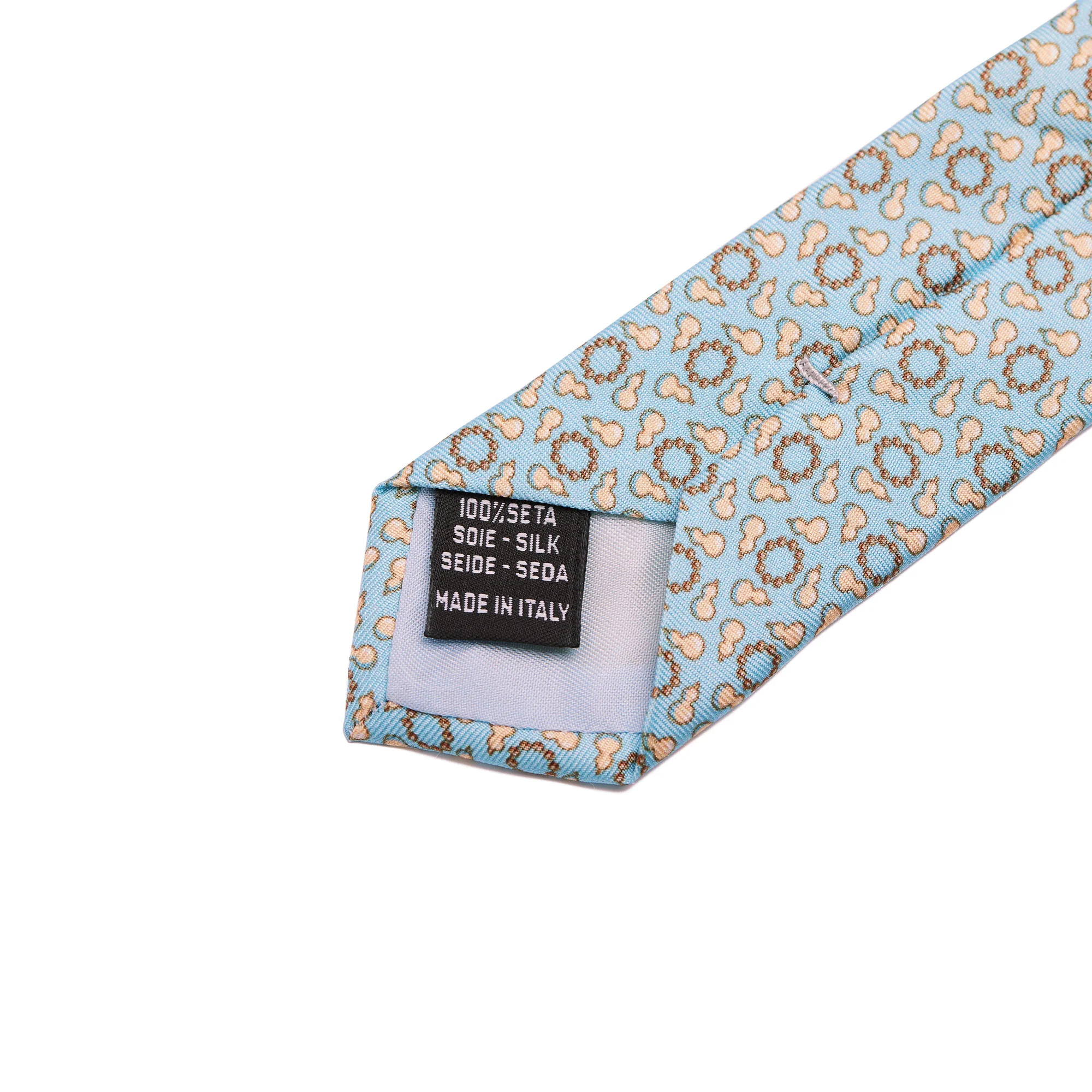 The Heroic Lu Zhishen Tie Light Blue - Image 4