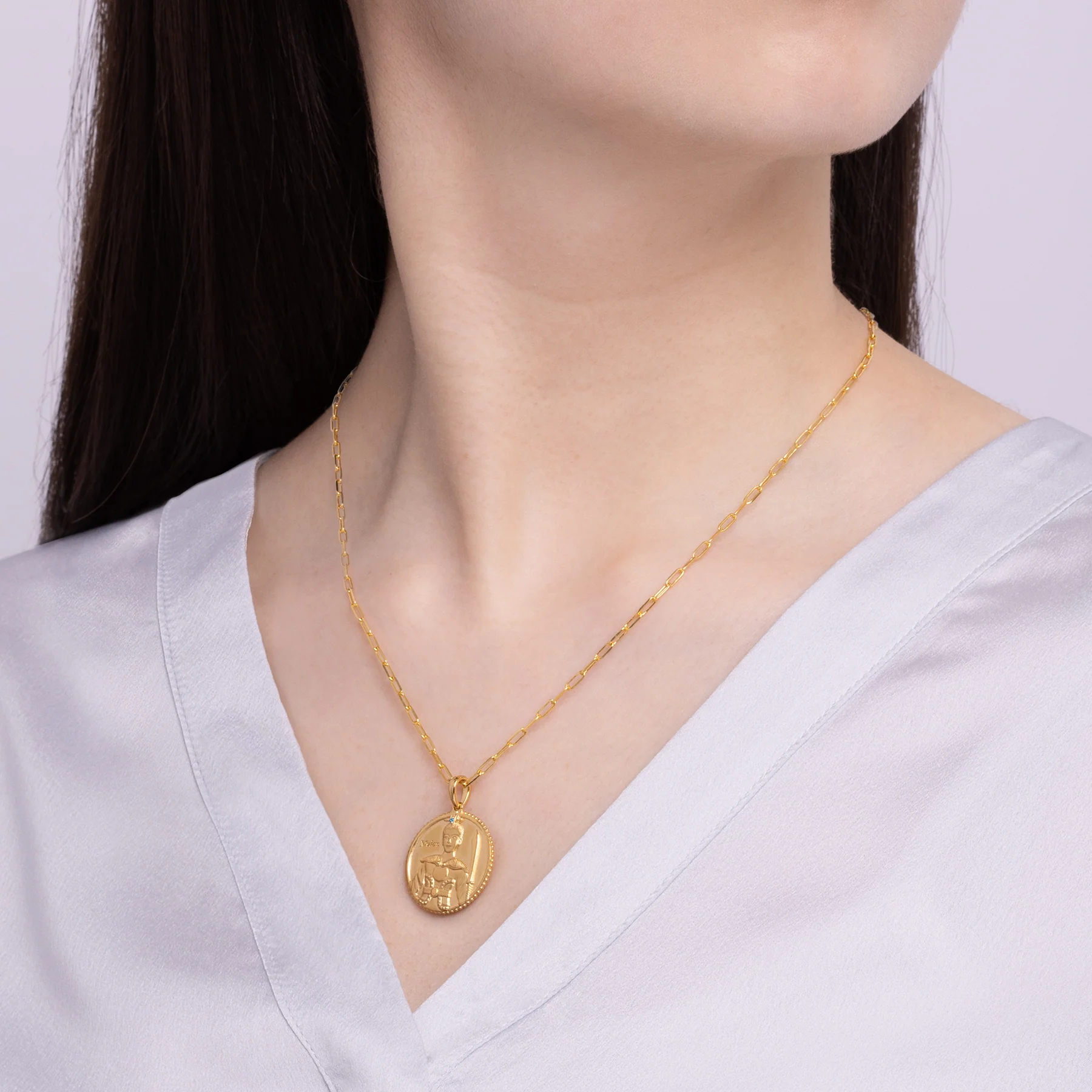 The Legendary Mulan Charm Gold 25mm - Image 6