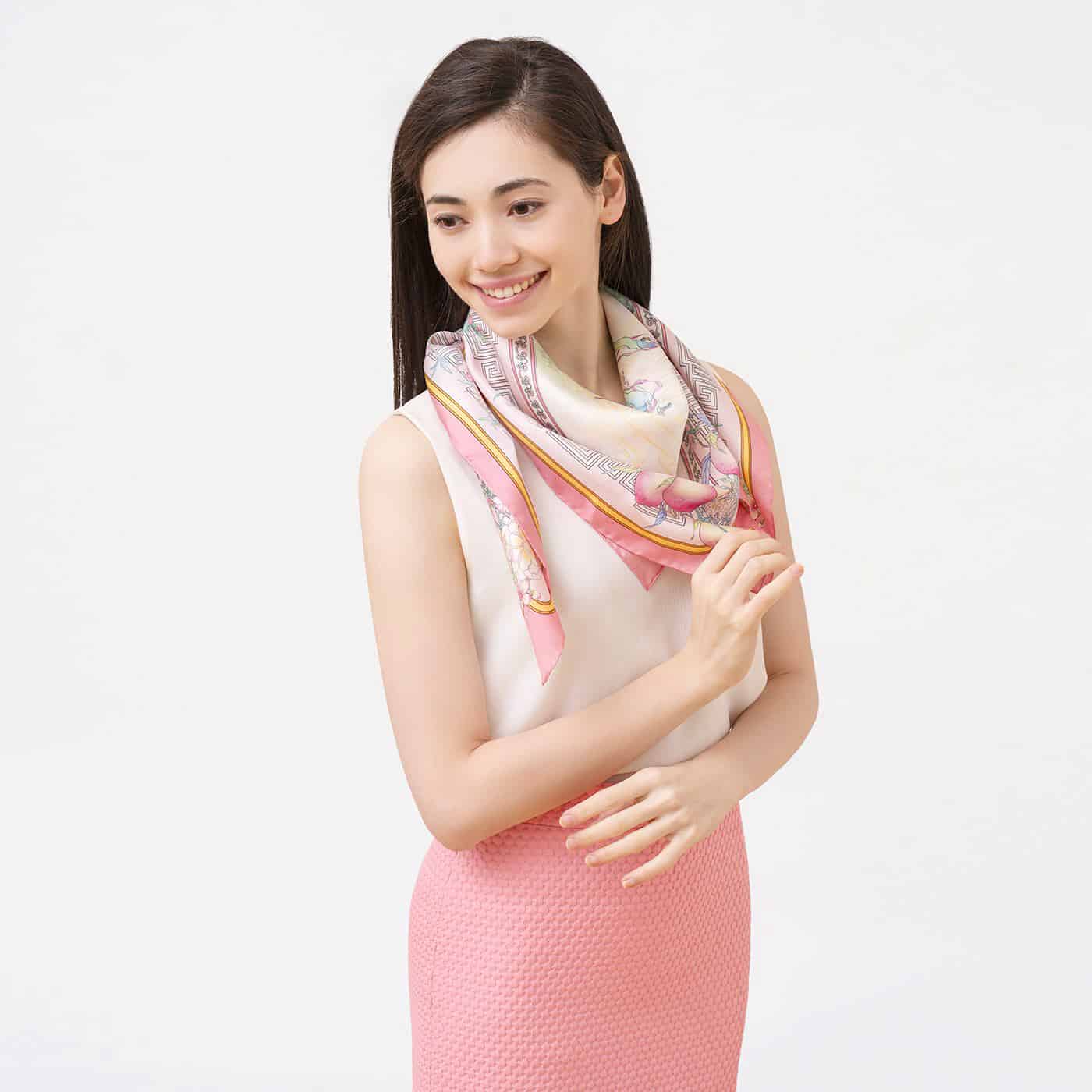 The Peaches of Immortality Scarf - Image 4