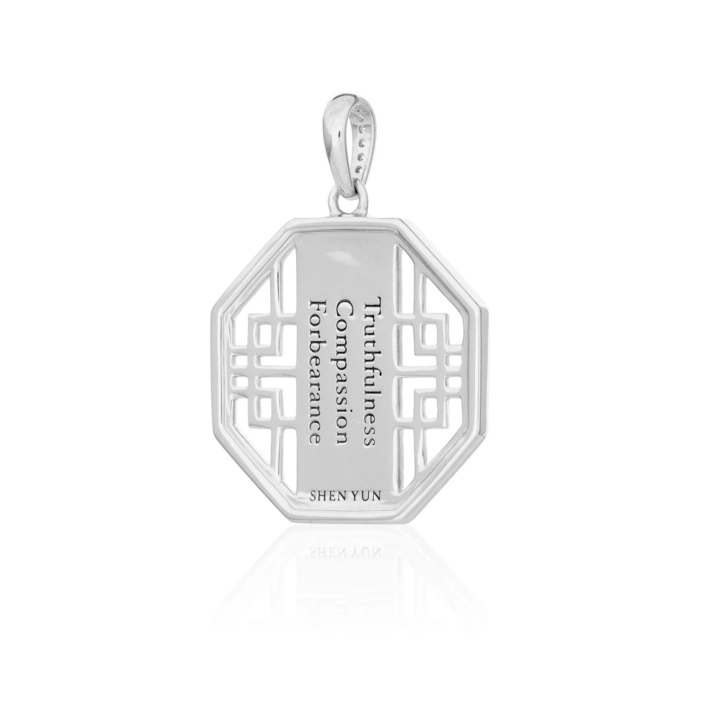 Zhen Shan Ren Wondrous Bliss Charm Silver 22mm - Image 3