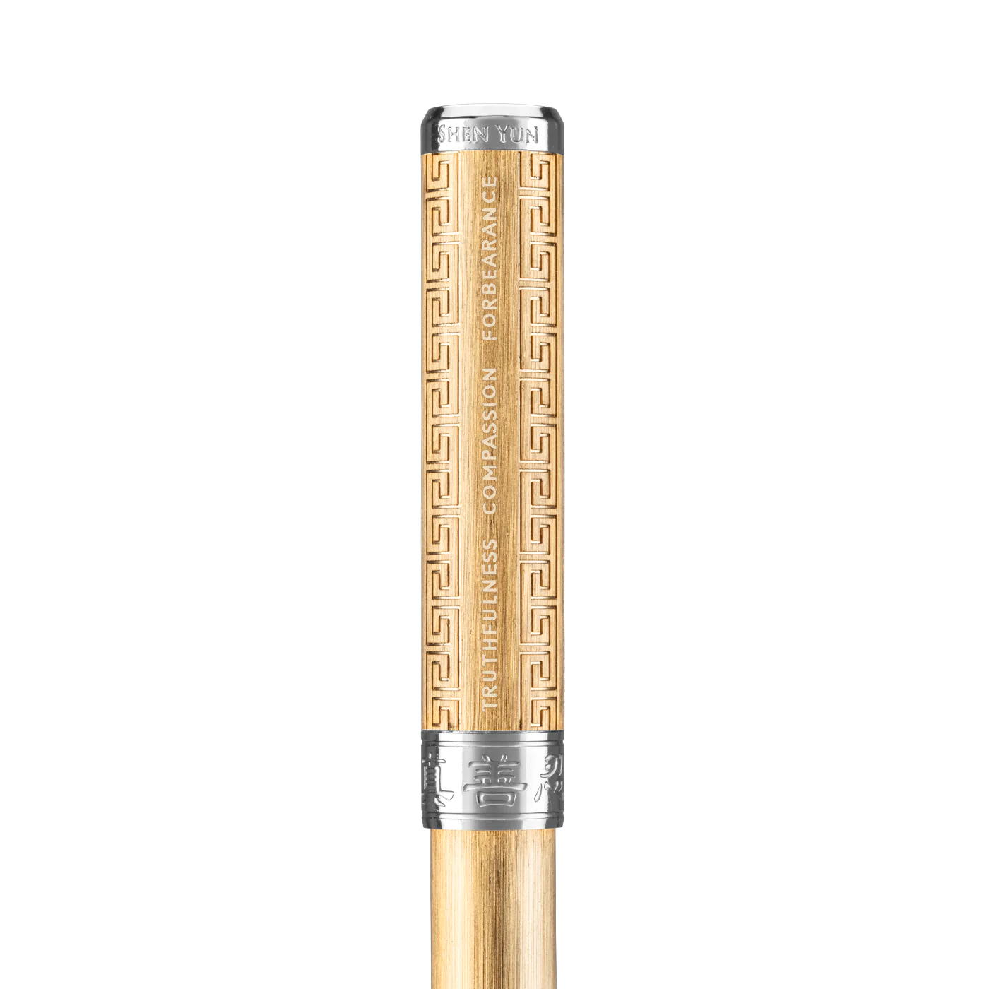 Zhen Shan Ren Wondrous Pen - Gold with Silver Finish  - Image 3